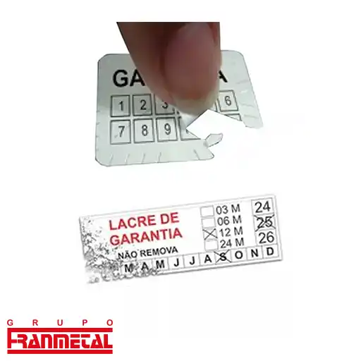 lacre de segurança profissional
