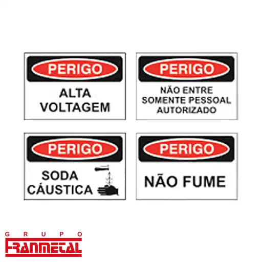 Placas de orientação