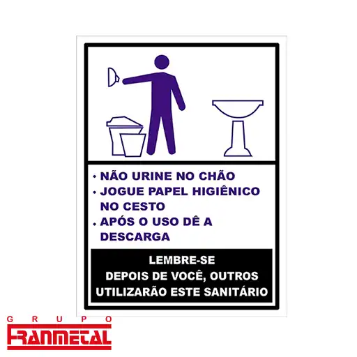 placas de sinalização profissional de aviso