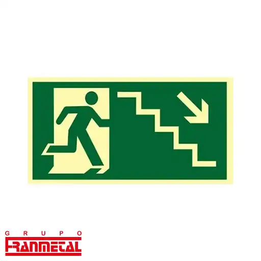 placas de sinalização profissional de emergência